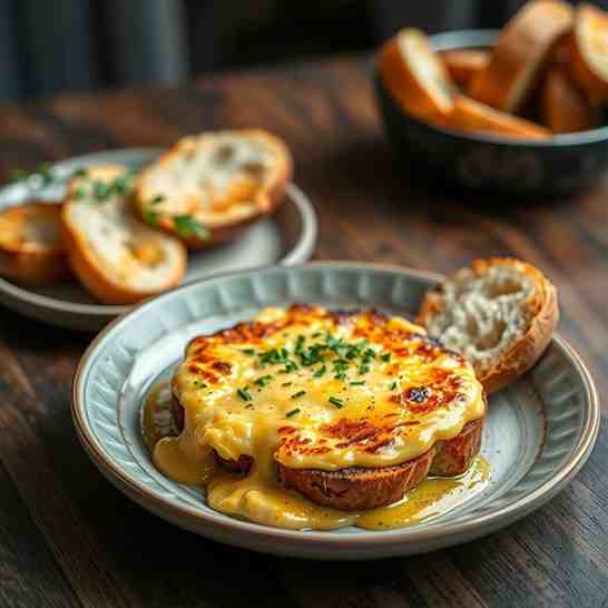 Welsh Rarebit - Best Cheese Spread Recipe for Toast